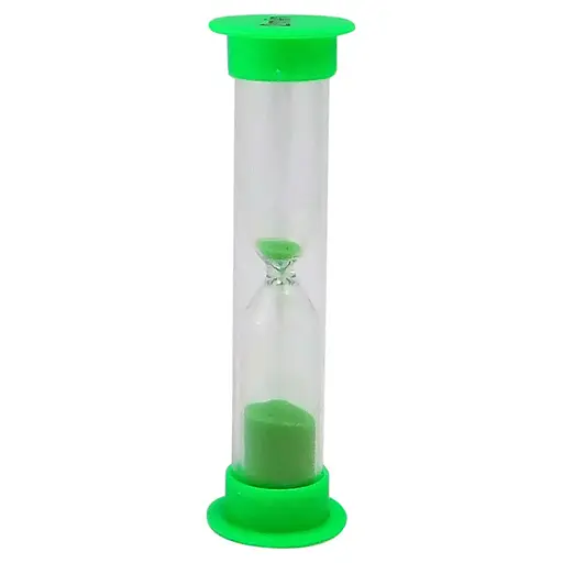 Часы песочные в безопасном пластиковом тубусе на 2 минуты, Склоприлад 81569 - фото 1
