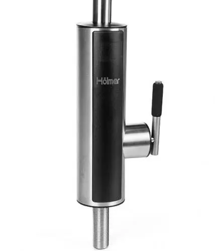 Водонагреватель проточный Holmer HHW-412SL 3000 W механическое управление IPX4 автопредохранитель 16 А Inox - фото 2