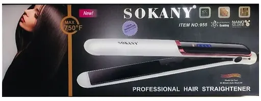 Випрямляч для волосся Sokany 955 Щипці Праска - фото 3