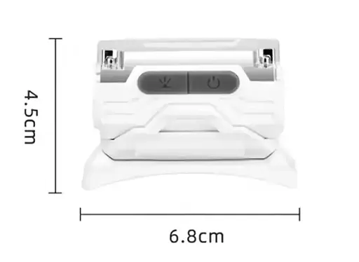 Налобный фонарь многофункциональный Bailong T133 с сенсором встроенным аккумулятором и USB зарядкой - фото 2