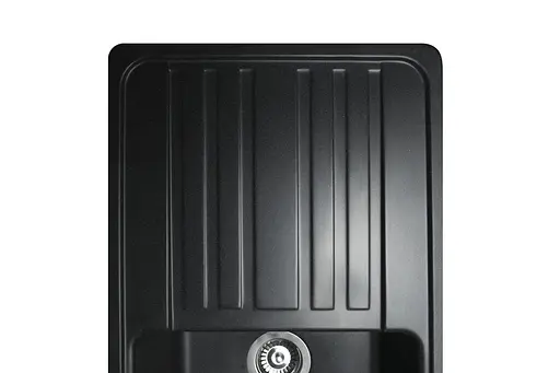 Кухонная мойка гранитная Miraggio Versal black 758x462x201 00211307, Черный - фото 5