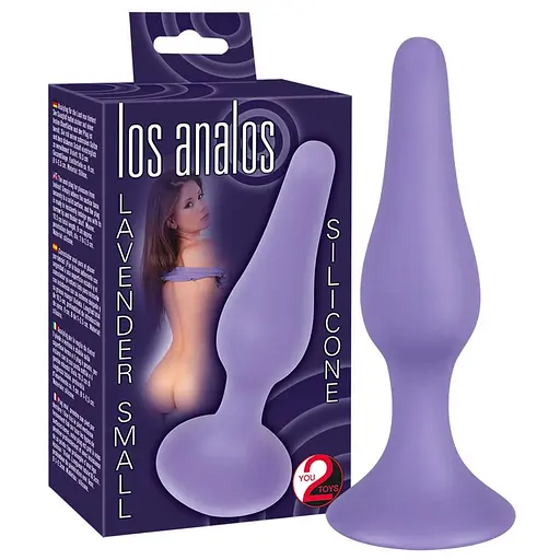 Анальна пробка You2Toys Los Analos 10 см (бузковий) - фото 3