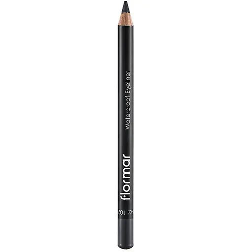 Водостойкий карандаш для глаз Flormar Waterproof Eyeliner тон 102 (Smoky Grey) 1.14 г - фото 2