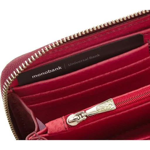 Шкіряний гаманець Grande Pelle 20х10.5х2.5 см acs0029304 - фото 8