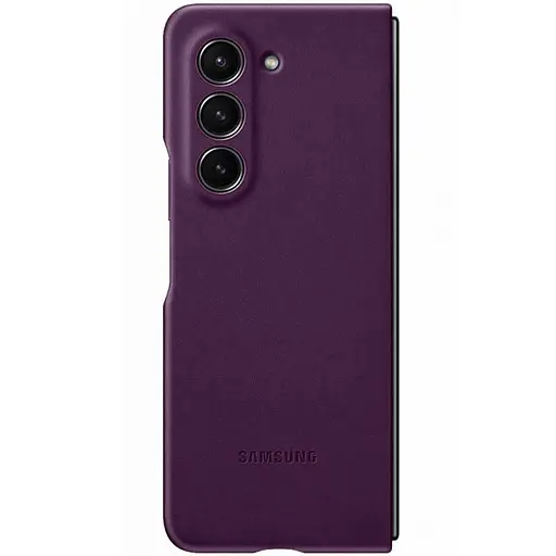 Кожаный чехол Leather Case (AAA) для Samsung Galaxy Z Fold5 urle - фото 5
