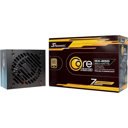 Блок питания Seasonic Core GX 850W 80+ Gold ATX 3.1 (CORE GX-850-ATX31) - фото 9