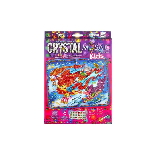 Набор креативной творчества Crystal Mosaic Kids, Danko Toys - фото 8