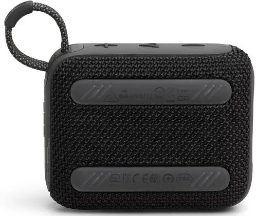 Колонка портативная 1.0 JBL Go 4 Black, 4.2 Bт, Bluetooth, питание от аккумулятора, IPX7 водонепроницаемая (JBLGO4BLK) - фото 4
