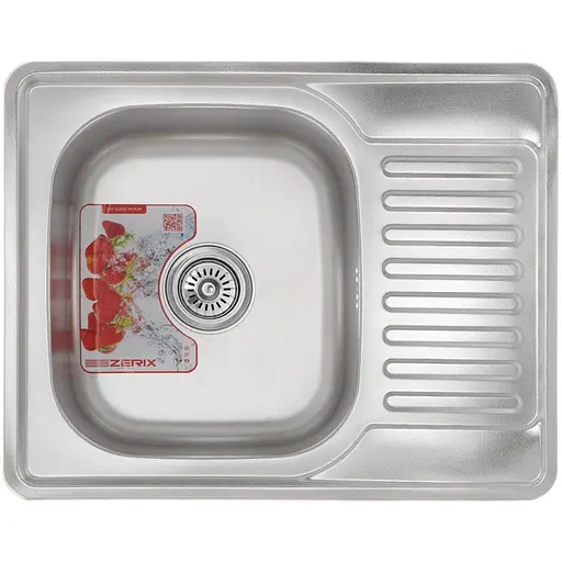 Мойка кухонная ZERIX Z6350-06-160D decor (ZM0562) - фото 1