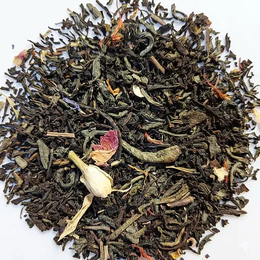 Купаж чорного та зеленого чаю Brayval з маракуйєю 500 г - фото 1