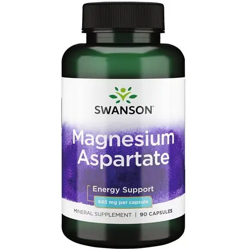 Аспартат магния Swanson Magnesium Aspartate 685 мг 90 капсул