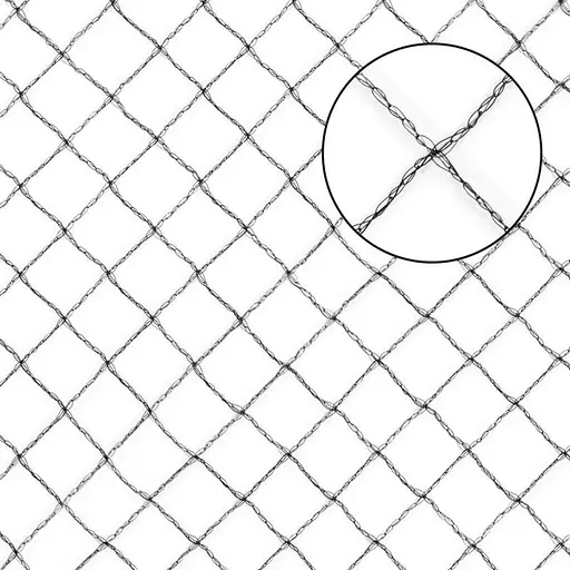 Сетка для защиты от птиц Bradas DIAMOND 20 г/м² 5x7.5 м тканая 15 x 15 мм (AS-BN201515050075)  - фото 2