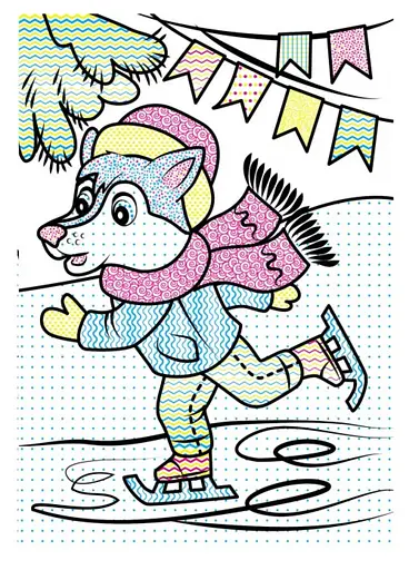 Водні розмальовки. Корова у зимовій казці 9789669479907 - фото 7