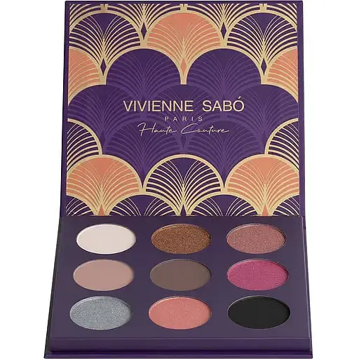 Палетка теней для век Vivienne Sabo Haute Couture Defile №02, 9 цветов 15 г (8000019946503) - фото 1