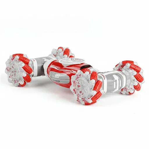 Радіокерована Трюкова Машина UD 2195 A-02, 1:14, Керування жестами, 2.4G, Роликові колеса, Акум. 3.7V, Червона