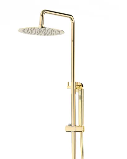 Душова система Corsan Lugo gold із термостатом CMN01TGL, Золотий - фото 3