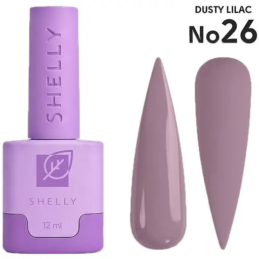 Гель-лак Shelly 26 Dusty Lilac 12 мл - фото 1