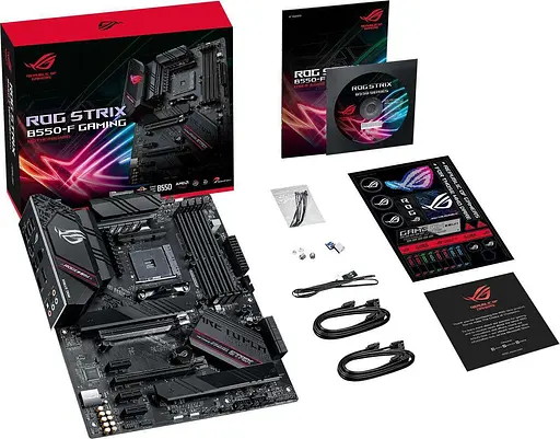 Материнская плата ASUS ROG STRIX B550-F Gaming (ROG STRIX B550-F GAMING) (Socket AM4, AMD B550, ATX) - фото 6