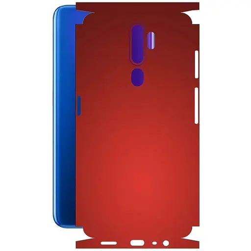 Захисна плівка StatusSKIN для Oppo A5 2020 Корпус Вініл червона матова - фото 1