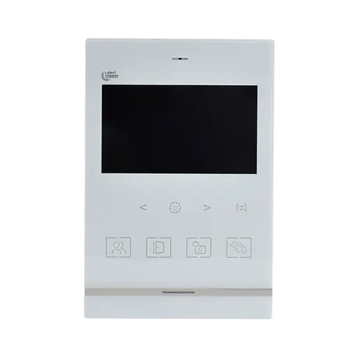 Видеодомофон 4.3” CHICAGO WHITE Light Vision (82-00208) - фото 3