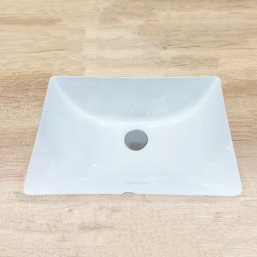 Умивальник VBI Messina white врізний VBI-018002, Білий - фото 3