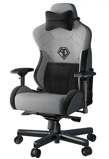 Игровое кресло Anda Seat T-Pro 2 XL Grey/Black (AD12XLLA-01-GB-F) - фото 7