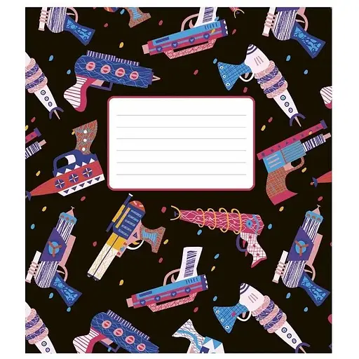 Зошит учнівський "Some Fan" Школярик 012-3221L 12 аркушів (482000647252803221)(SC) - фото 1