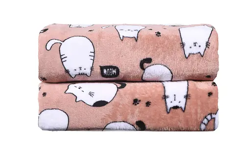 Плед Ardesto Flannel 160х200 см котики (ART0108PB) - фото 2