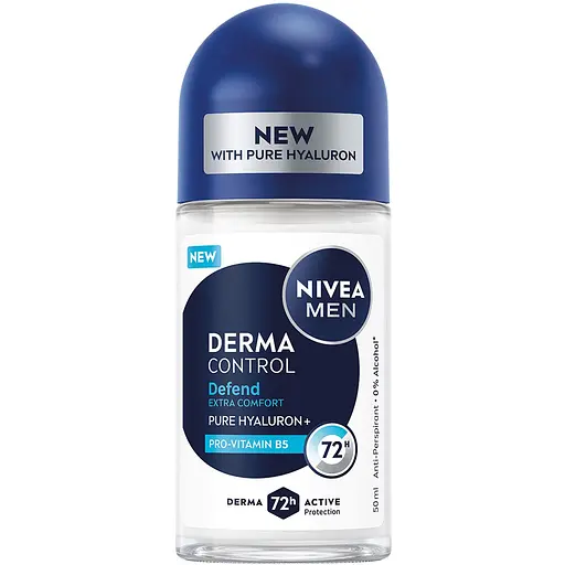Антиперспирант Nivea Men Дерма контроль. Защита и роликовый экстракомфорт 50 мл