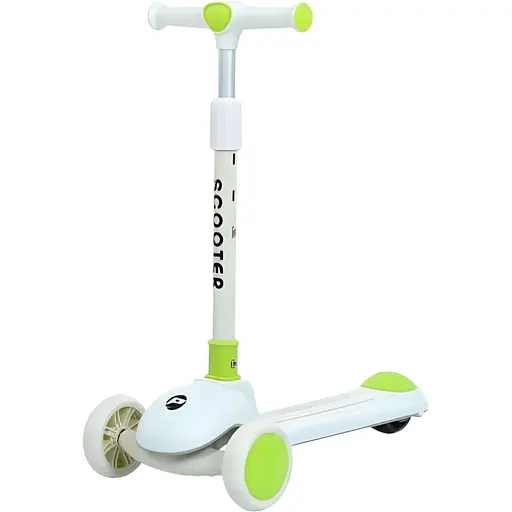 Детский самокат Mini JR3-126-GR с музыкой и подсветкой
