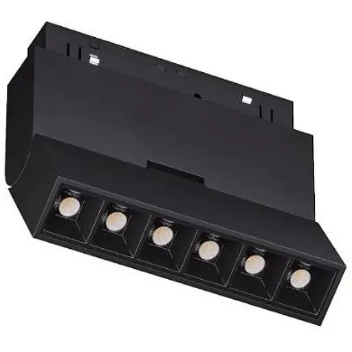 Світильник магнітний трековий Kloodi KDMG-BOOK112 DL 6W 3K BK - фото 1