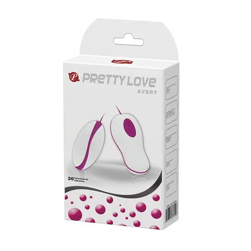 Віброяйце Pretty Love Avery Vibrating Egg 5.8 см фіолетовий - фото 10
