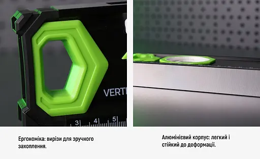 Уровень строительный Alloid 3 капсулы с магнитом и боковым окном 40 см (LD-007040) - фото 5
