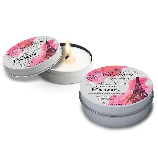 Масажна свічка Petits Joujoux Paris Vanilla and Sandalwood з афродизіаками 43 мл - фото 2