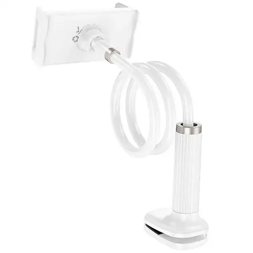 Крепление для телефона Hoco HD10 Bamboo lazy stand белый - фото 2