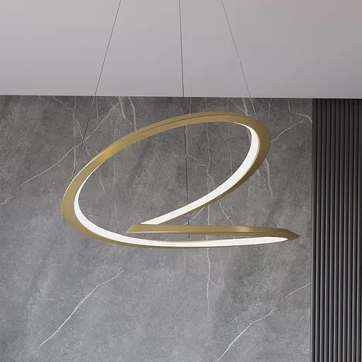 Люстра MJ-Light HELIX D600 4000K GD 12027 - фото 1