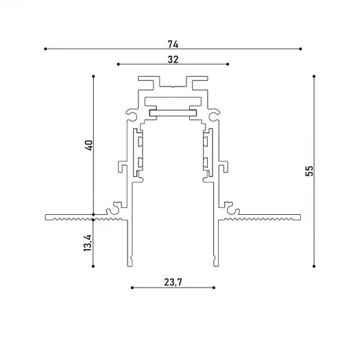 Магнітний трек KLOODI KDMG-TRX 2M BK - фото 2