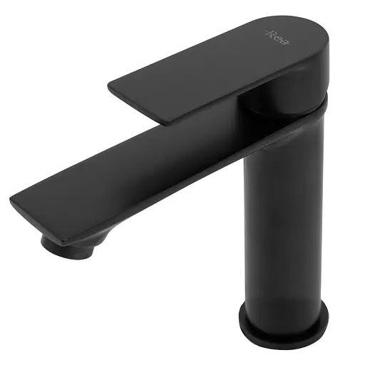 Смеситель для умывальника Rea Mayson низкий black REA-B5100 Черный матовый - фото 2