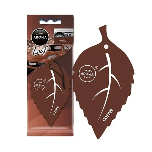Ароматизатор Aroma Car Leaf - COFFE (11587)