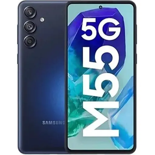 Смартфон Samsung Galaxy M55 5G 8/256GB Denim Black (SM-M556BZKC) - фото 1
