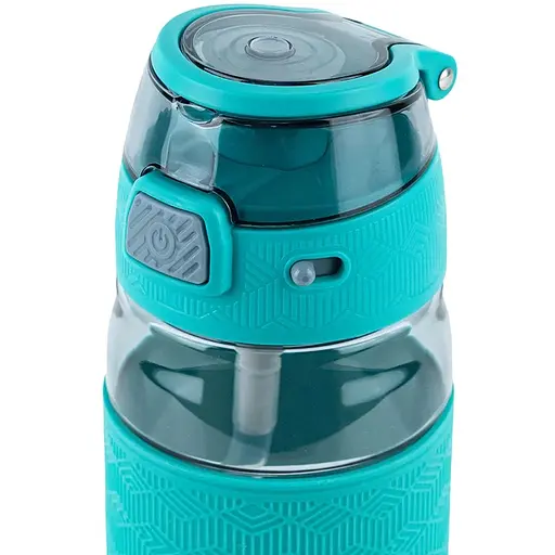 Бутылочка для воды Kite 600 мл серо-зеленая (K24-1201-1) - фото 4