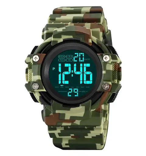 Годинник чоловічий спортивний наручний Skmei 2195 (Камуфляж) - фото 3