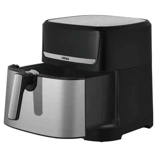 Аерофритюрниця Rotex ROM970-XXL Up&DownFry електрична 7.5л Срібляста 2000Вт - фото 3