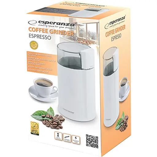 Кофемолка Esperanza EKC 001 W (EKC001W) - фото 2