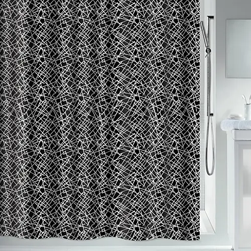 Шторка для ванної polyester LINES (10.20609)