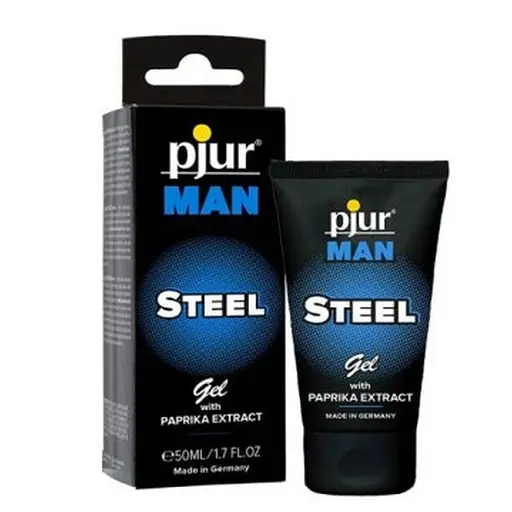 Збуджувальний гель для масажу Pjur Man Steel Ge 50 мл