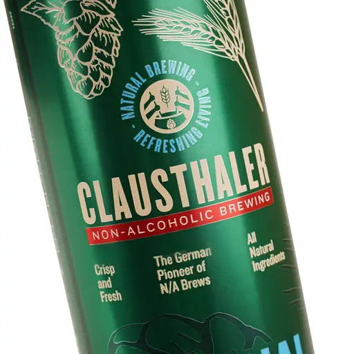 Пиво безалкогольне Clausthaler світле, з/б, 0.49%, 0.5 л - фото 5