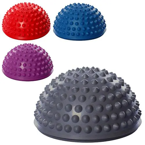 Полусфера массажная балансировочная, 280 г, диаметр 15.5 см, MS1589 (в ассортименте) - фото 2