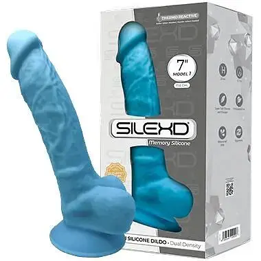 Фалоімітатор SilexD Johnny Blue - фото 3