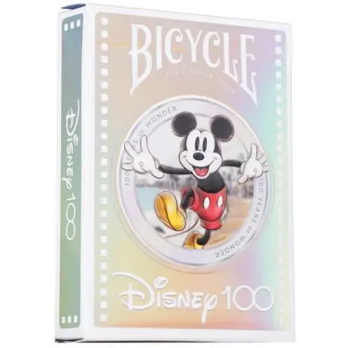 Карти гральні United States Playing Card Company Bicycle Disney 100 Year Anniversary Standard Index (limited edition) (ВР_КГБД100)